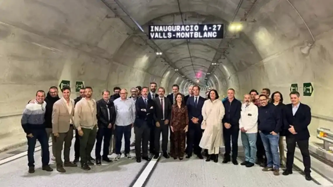 Fibra óptica Furukawa garante conectividade no Túnel Coll de l’Illa em Espanha
