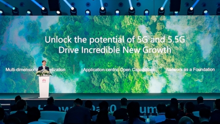 Huawei apresenta o sucesso do 5G e o potencial do 5.5G
