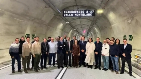 Fibra óptica Furukawa garante conectividade no Túnel Coll de l’Illa em Espanha