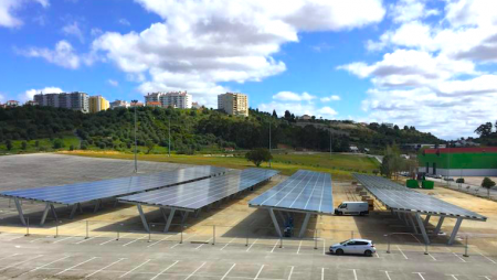 Concluída uma das maiores instalações solares em Carpark do país