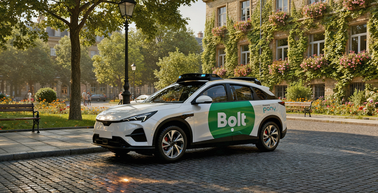Bolt e Pony.ai fecham parceria para introduzir mobilidade autónoma na Europa