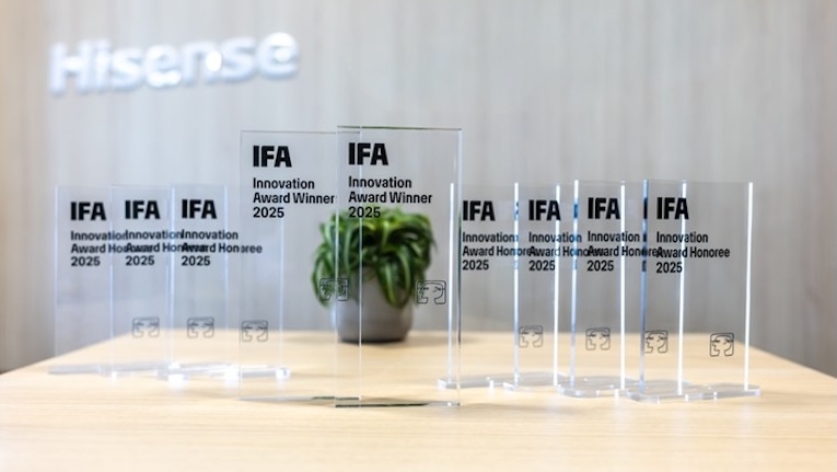 Hisense conquista 9 distinções nos IFA Innovation Awards 2025
