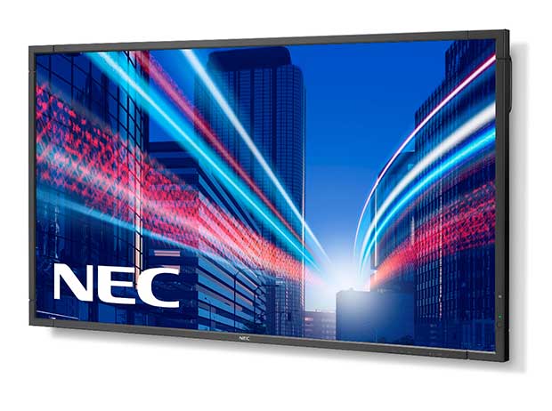 Novos ecrãs MultiSync E da NEC chegam ao mercado