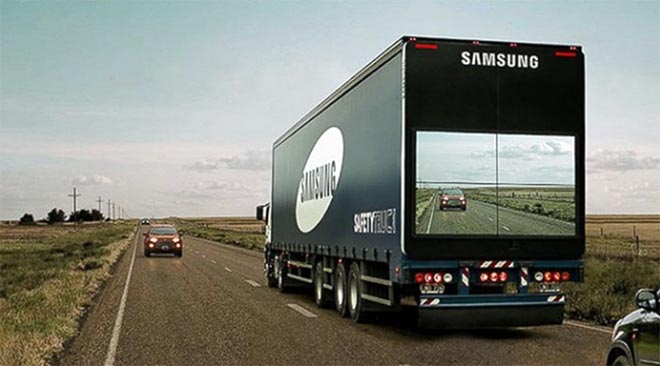 O camião “transparente” 